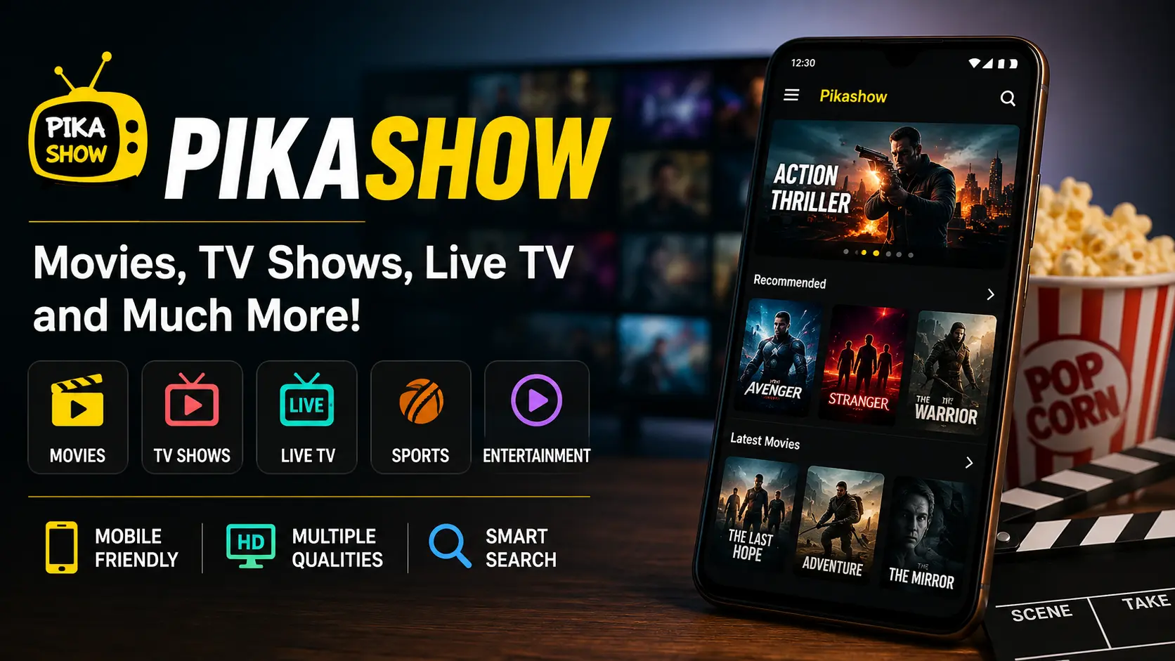Pikshow App Overview for Movies, TV Shows and Entertainment!