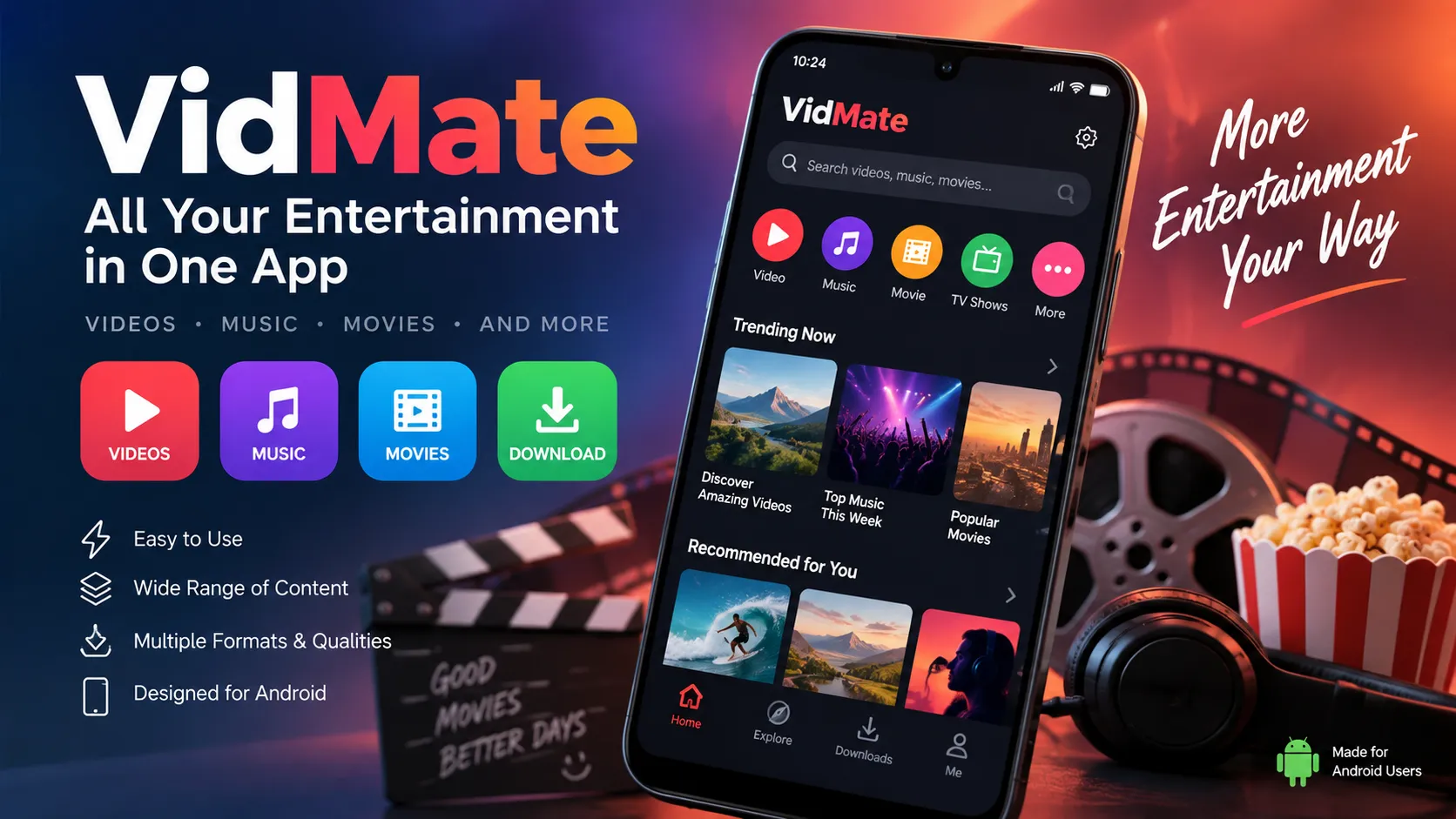Explore VidMate: Features, Media Tools, and More