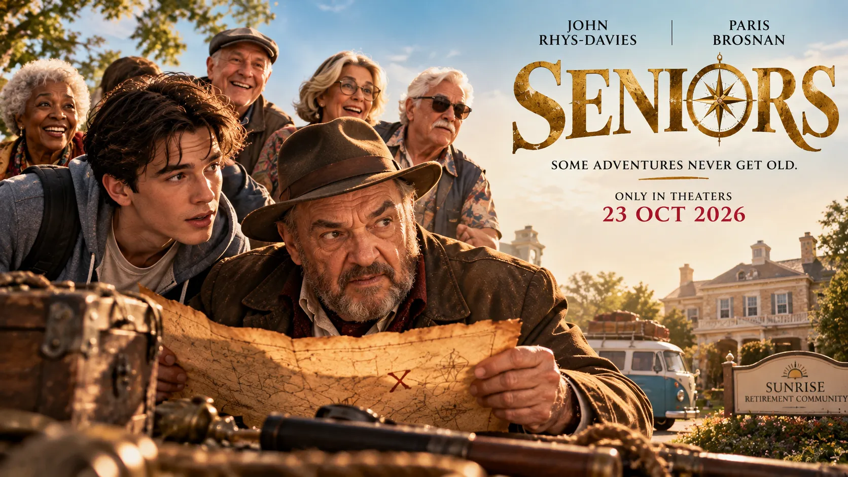 Movie Box | Seniors: John Rhys-Davies Leads a Treasure Hunt
