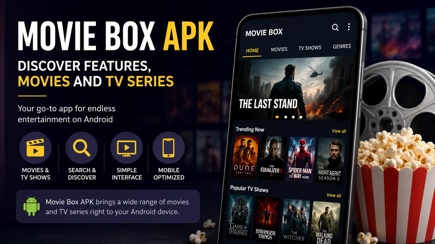 Movie Box APK: Discover Features, Movies and TV Series